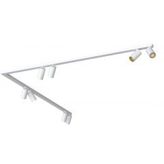 Nowodvorski Lighting Mono Corner 7695 lampa podsufitowa x10 W biała