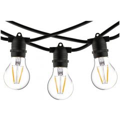 Nowodvorski Lighting Festoon 7872 girlanda zewnętrzna x15 W czarna