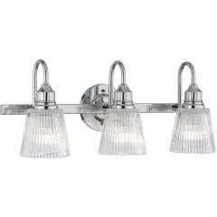 Quintiesse Addison QNADDISON3BATH kinkiet 3x3 W chrom-przezroczysty