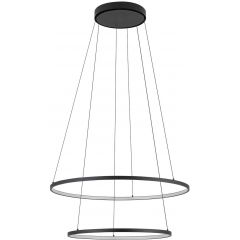 Nowodvorski Lighting Circolo Led 10814 lampa wisząca 2x35 W czarna