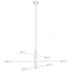 Nowodvorski Lighting Orbit 7942 lampa podsufitowa 6x8 W biała