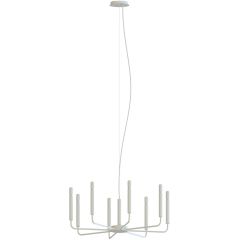 Nowodvorski Orto 11461 lampa wisząca x10 W szary/popielaty