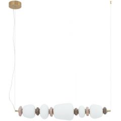 Nowodvorski Lighting Ceramic 11699 lampa wisząca 1x26 W szary/popielaty