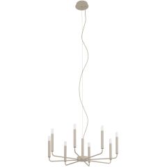 Nowodvorski Orto 12525 lampa wisząca x10 W beżowa