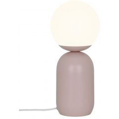 Nordlux Notti 2011035057 lampa stołowa 1x25 W biała-różowa