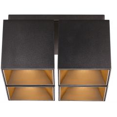 Nordlux Ethan 2110430103 lampa podsufitowa 4x50 W czarna