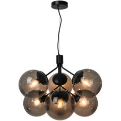 Nordlux Ivona 2112163003 lampa wisząca 6x28 W czarna
