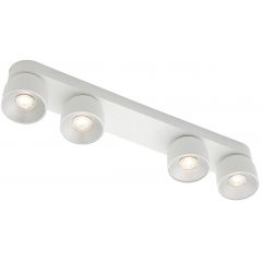 Nordlux Pitcher 2310430101 lampa podsufitowa 4x10 W biała