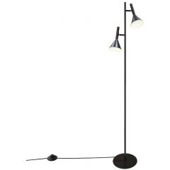 Nordlux Kelvis 2612784003 lampa stojąca 2x12 W czarna