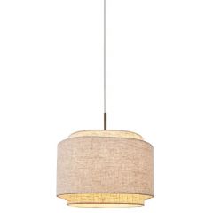 Nordlux Takai 2620003018 lampa wisząca 1x15 W beżowa