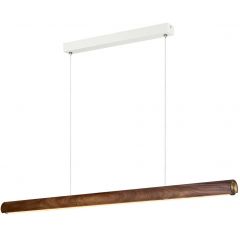 Nordlux Akeno 2620113014 lampa wisząca 1x25 W brązowa