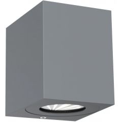Nordlux Canto Kubi 49711010 kinkiet zewnętrzny 2x6 W szary