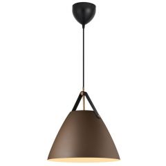 Nordlux Strap 84333009 lampa wisząca 1x40 W beżowa