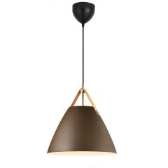 Nordlux Strap 84343009 lampa wisząca 1x40 W beżowa