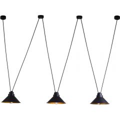 Nowodvorski Lighting Perm 3 9146 lampa wisząca 3x25 W czarna