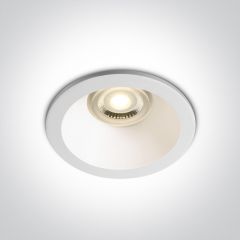 One Light Ankara 10109FW lampa do zabudowy 1x10 W biała