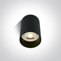 One Light Likowrisi 12105EB lampa podsufitowa 1x10 W czarna