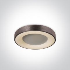 One Light Greta 62182BBRW plafon 1x40 W brązowy