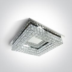 One Light 62184BCW plafon 1x24 W chrom