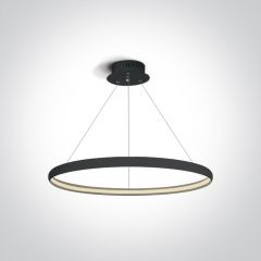One Light Dolcedo 63048B lampa wisząca 1x19 W czarna