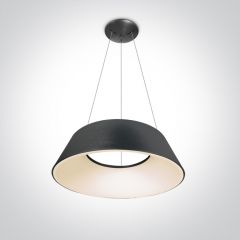 One Light Amedi 63058BANW lampa wisząca 1x60 W antracyt