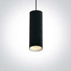 One Light Kallifoni 63105MB lampa wisząca 1x10 W czarna