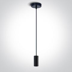 One Light Irini 63124B lampa wisząca 1x20 W czarna