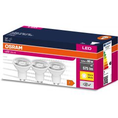 Osram Value 4058075497627 żarówki led multipack 3x6.9 W 2700 K gu10