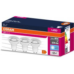 Osram Value 4058075497658 żarówki led multipack 3x6.9 W 4000 K gu10