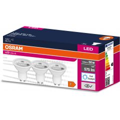 Osram Value 4058075497856 żarówki led multipack 3x6.9 W 6500 K gu10