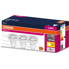 Osram Value 4058075600218 żarówki led multipack 3x6.9 W 3000 K gu10