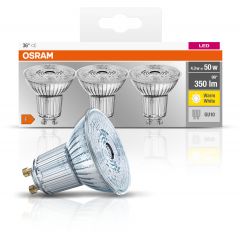 Osram Base 4058075818392 żarówki led multipack 3x4.3 W 2700 K gu10