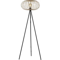 Leuchten Direkt Racoon 1141579 lampa stojąca 2x40 W czarna