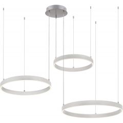 Leuchten Direkt Lilluti 1515655 lampa wisząca 2x26 W stal