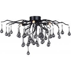 Paul Neuhaus Icicle 809018 lampa podsufitowa 4x40 W czarna