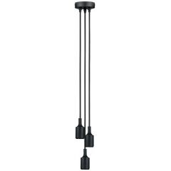 Paulmann Neordic PL50382 lampa wisząca 3x20 W czarna