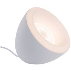 Paulmann Cornus PL70931 lampa stołowa 1x12 W biała