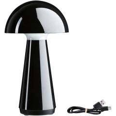 Paulmann Onzo PL76994 lampa stołowa 1x2.6 W czarna