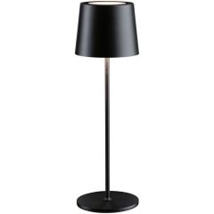 Paulmann Gilo PL76996 lampa stołowa 1x2.8 W czarna