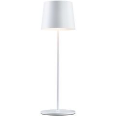 Paulmann Gilo PL76997 lampa stołowa 1x2.8 W biała