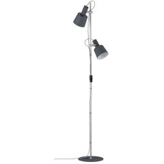 Paulmann Haldar PL79690 lampa stojąca 2x20 W szara