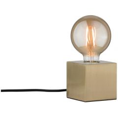 Paulmann Dilja PL79728 lampa stołowa 1x20 W mosiądz