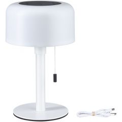 Paulmann Bartja PL94606 lampa stołowa 1x1.6 W biała