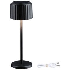 Paulmann Else PL94878 lampa stołowa 1x3.7 W czarna