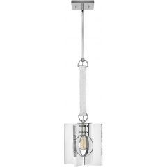 Quintiesse Ludlow QNLUDLOW1PPN lampa wisząca 1x60 W nikiel