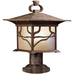 Quintiesse Morris QNMORRIS3 lampa stojąca zewnętrzna 1x60 W miedź