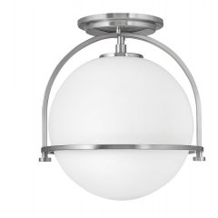 Quintiesse Somerset QNSOMERSETFOBN lampa podsufitowa 1x60 W nikiel-mleczny