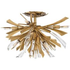 Quintiesse Vida QNVIDA9F lampa podsufitowa x40 W złota