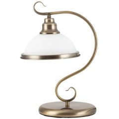 Rabalux Elisett 2752 lampa stołowa 1x60 W brązowa