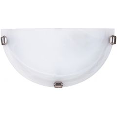 Rabalux Alabastro 3002 kinkiet 1x60 W biały-chrom